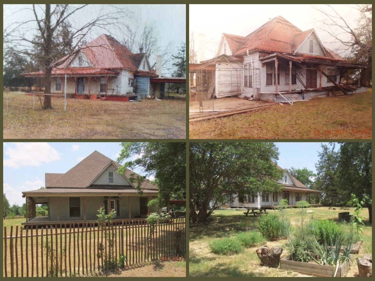 a collection of photos of old houses in need of renovation with before and after