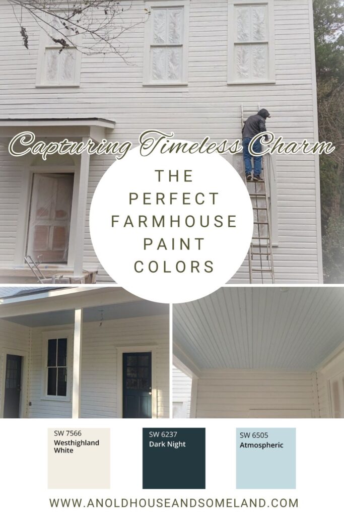 Capturing timeless charm, the perfect farmhouse paint colors.