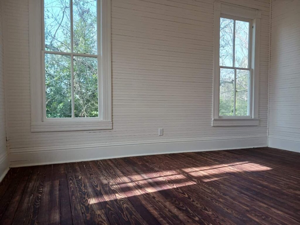 Tung oil finish on 100 year old wood floors