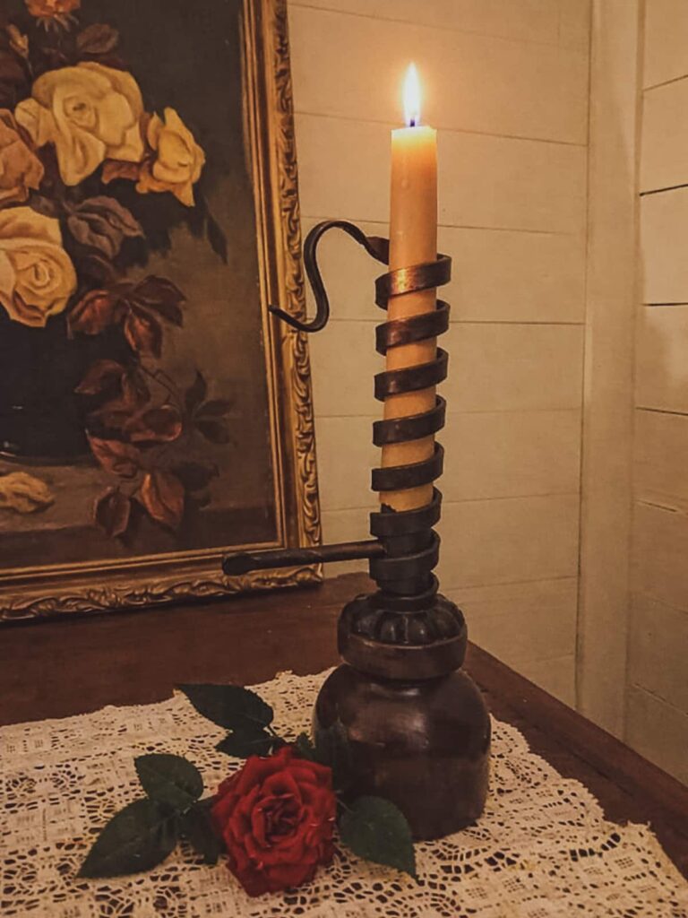 The History of Courting Candles