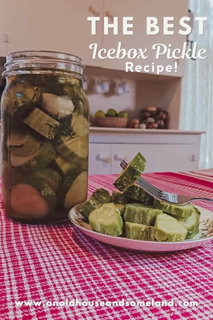 Simple Recipe for Old-Fashioned Icebox Pickles - Small-Batch!