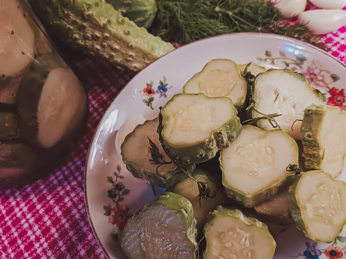 The Best Icebox Pickles Recipe - Small-batch!